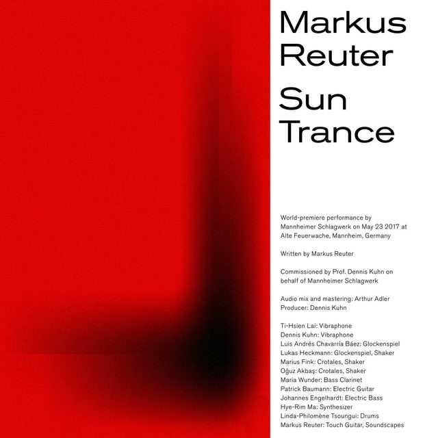 Markus Reuter — Sun Trance